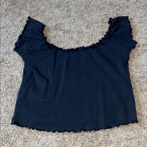 brandy melville off the shoulder top